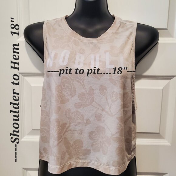 NOBULL Workout Cropped Muscle Tank Top - Picture 3 of 7